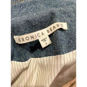 Veronica Beard Denim Tweed Jacket